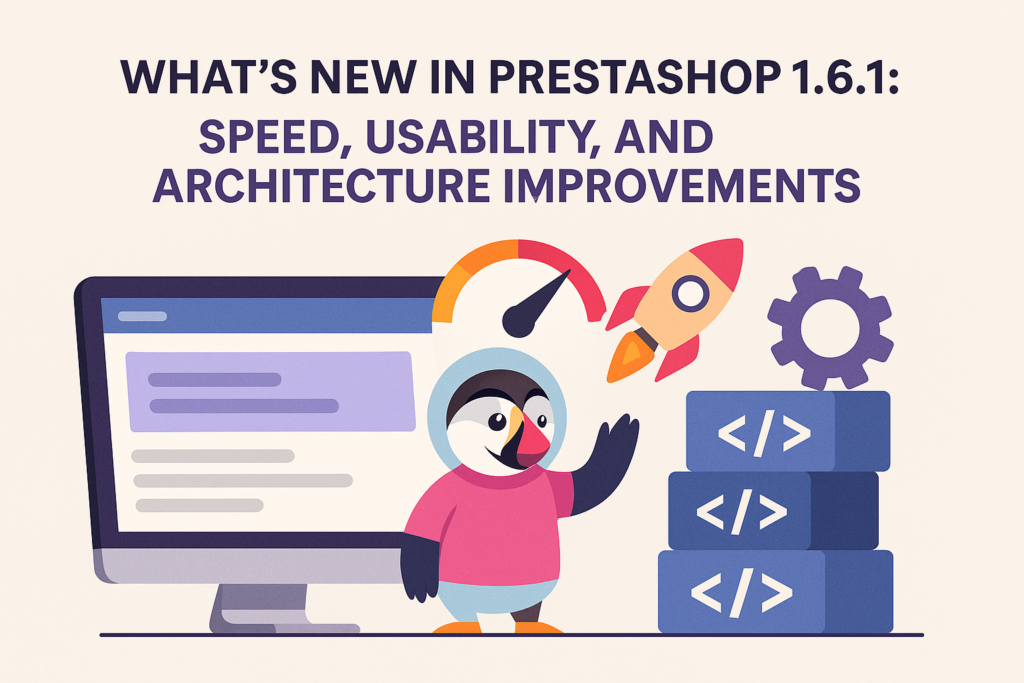 Novità in PrestaShop 1.6.1: Velocità, Usabilità e Miglioramenti dell’Architettura