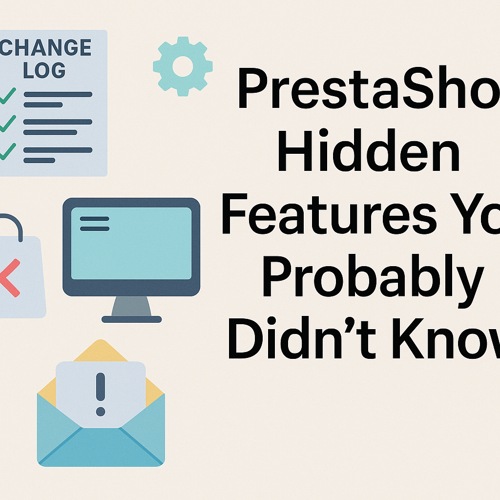 Funzionalità Nascoste di PrestaShop che Probabilmente Non Conosci