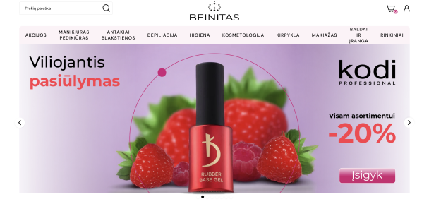 Un nome di fiducia nei cosmetici professionali, che potenzia i saloni con marchi di qualità e un e-commerce efficiente
