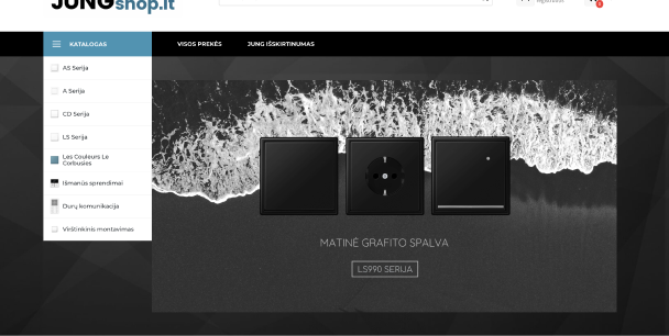 Distribuzione di illuminazione specializzata supportata da una presenza online chiara e funzionale per clienti di nicchia
