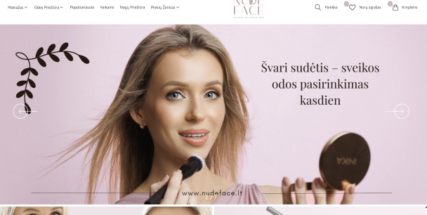 Una startup moderna nel settore skincare basata su tema PrestaShop che lancia il suo negozio digitale per costruire brand, fedeltà e visibilità fin dal primo giorno